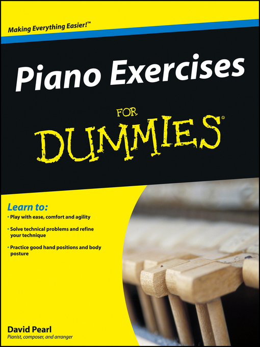 Title details for Piano Exercises For Dummies® by David Pearl - Wait list